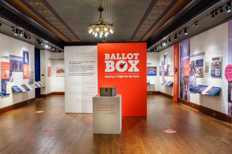 Ballot Box: America’s Fight for the Vote Exhibit