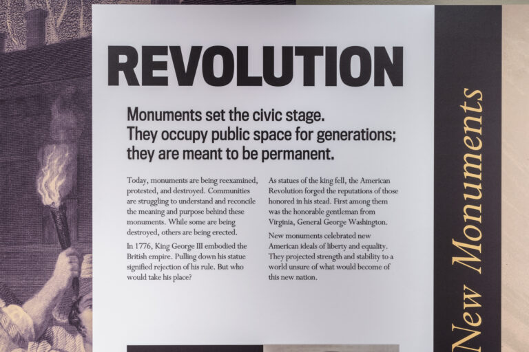 Carved in Stone: American Monuments, Myths & Memory Exhibit