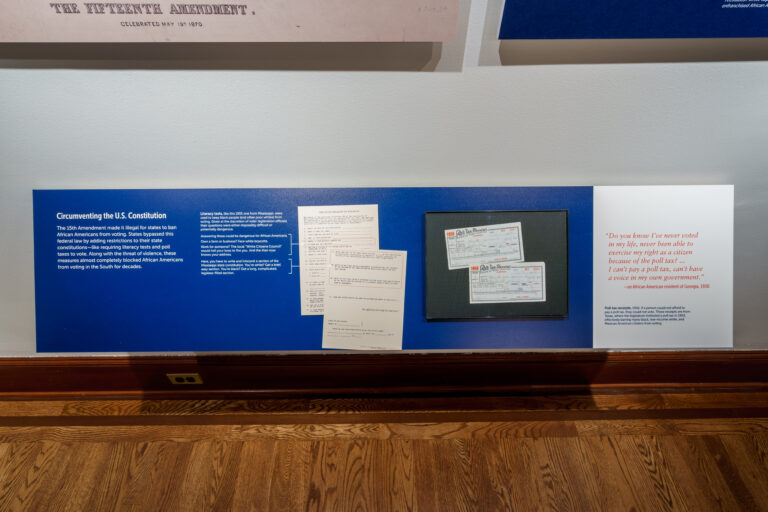 Ballot Box: America’s Fight for the Vote Exhibit