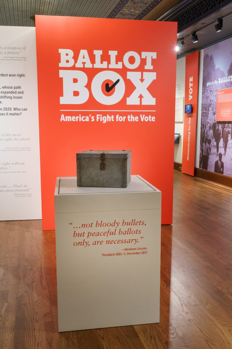 Ballot Box: America’s Fight for the Vote Exhibit