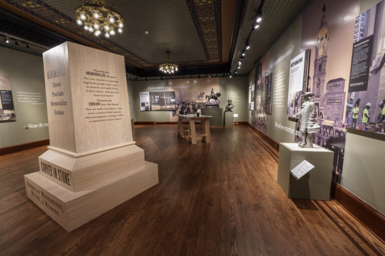 Carved in Stone: American Monuments, Myths & Memory Exhibit