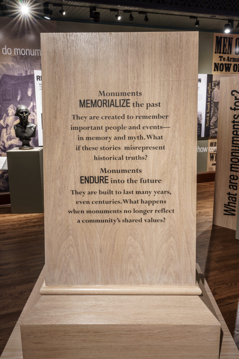Carved in Stone: American Monuments, Myths & Memory Exhibit