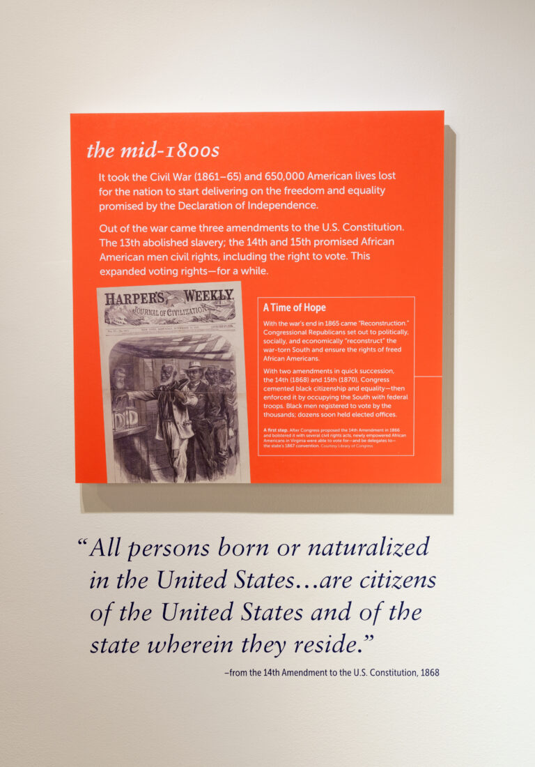 Ballot Box: America’s Fight for the Vote Exhibit