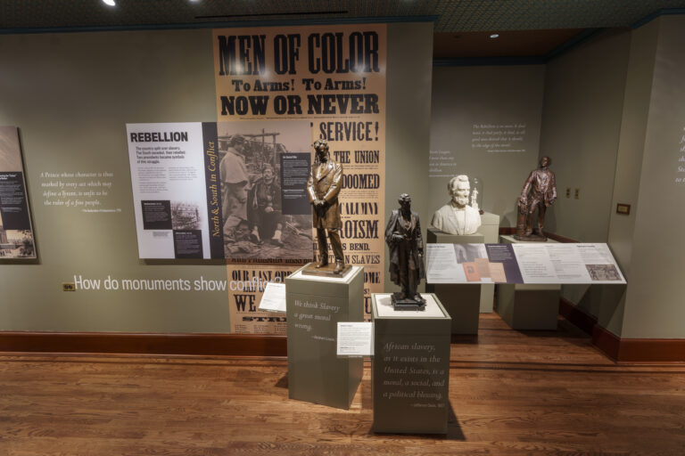 Carved in Stone: American Monuments, Myths & Memory Exhibit