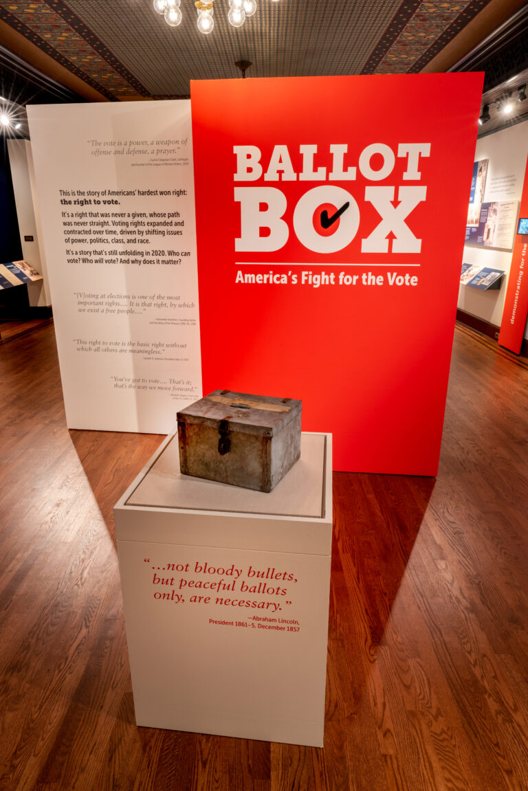 Ballot Box: America’s Fight for the Vote Exhibit
