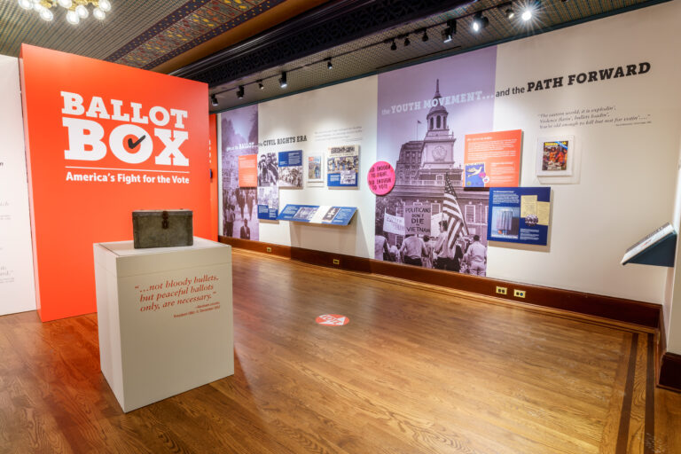 Ballot Box: America’s Fight for the Vote Exhibit