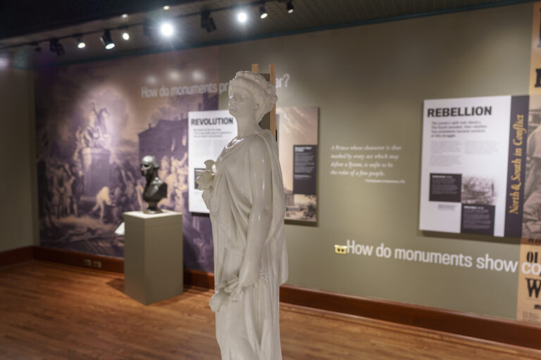 Carved in Stone: American Monuments, Myths & Memory Exhibit