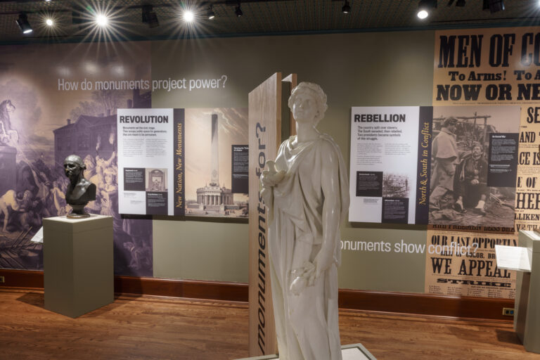 Carved in Stone: American Monuments, Myths & Memory Exhibit