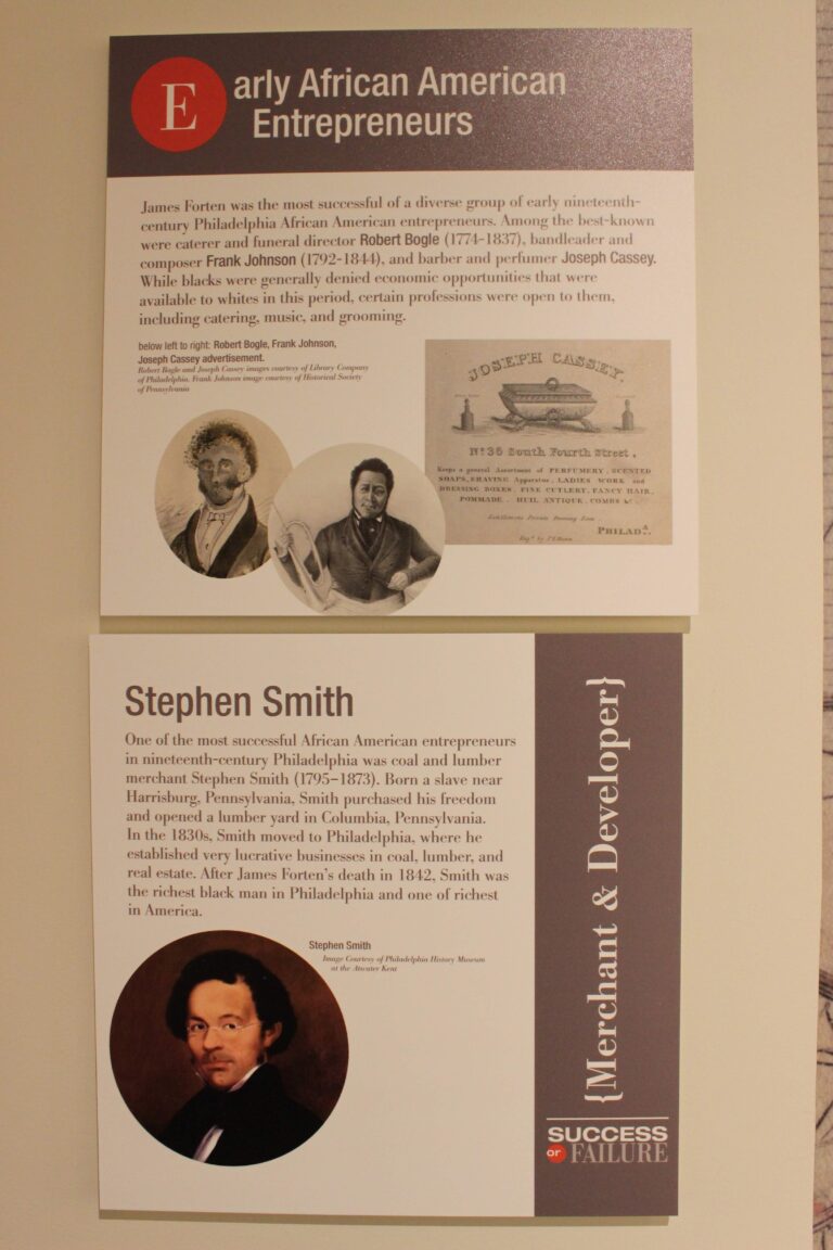 Risk & Reward: Entrepreneurship and the Making of Philadelphia Exhibit