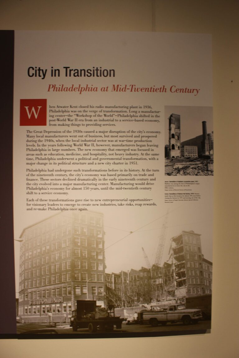 Risk & Reward: Entrepreneurship and the Making of Philadelphia Exhibit